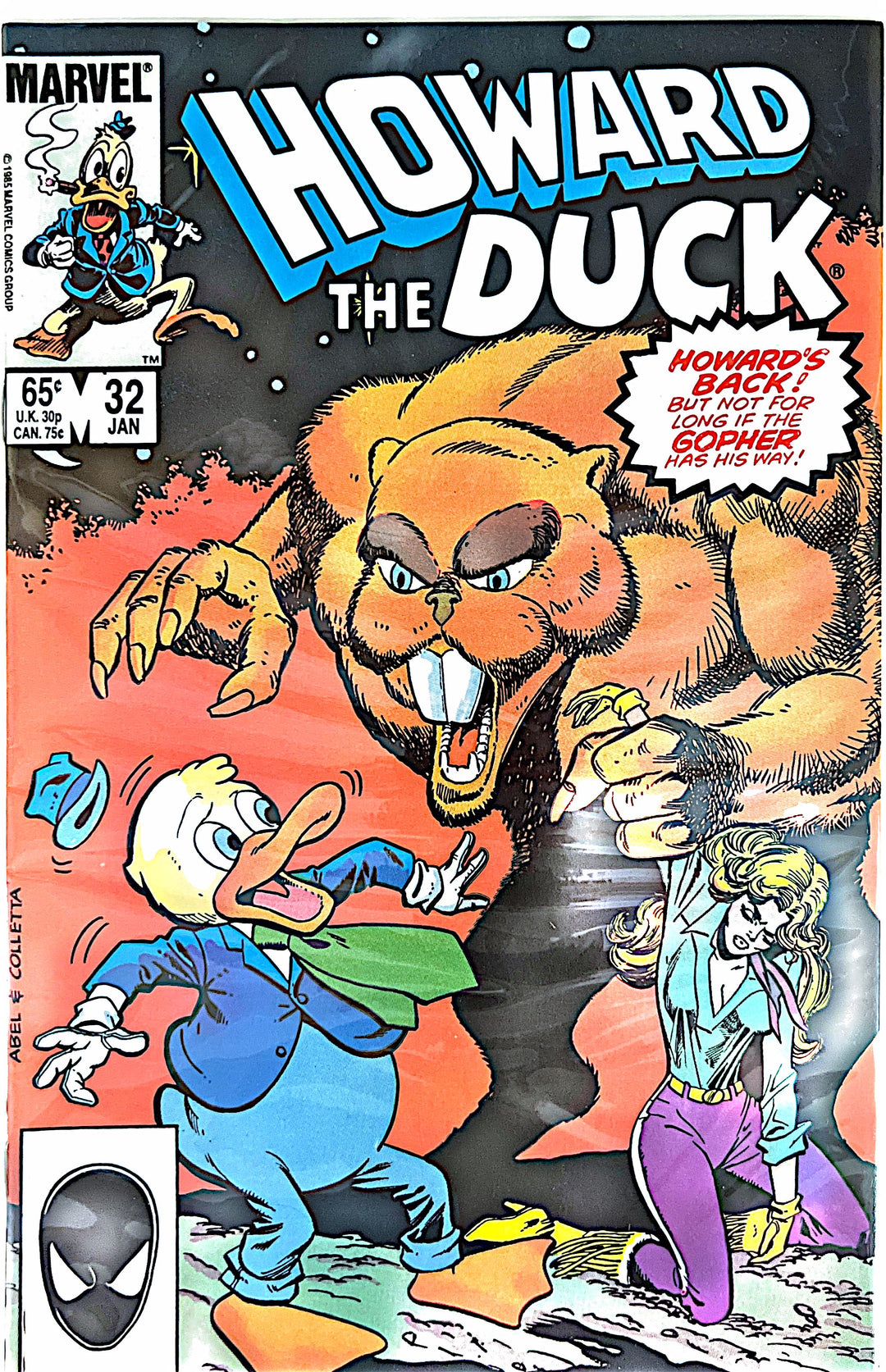 Howard the Duck, #32, Marvel, 1981, Bagged and Boarded