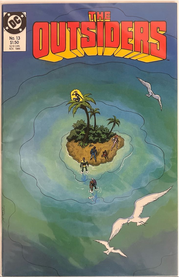 The Outsiders, #013 (DC Comics, 1986) - Direct Sales Edition