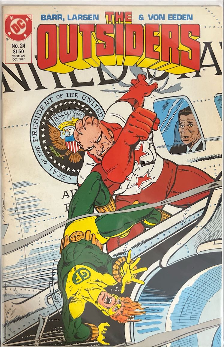 The Outsiders, #024, (DC Comics, 1987) - Direct Edition