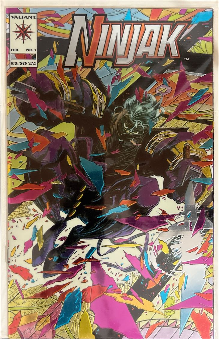 Ninjak, #001 (Valiant, 1994) - Direct Sales Edition