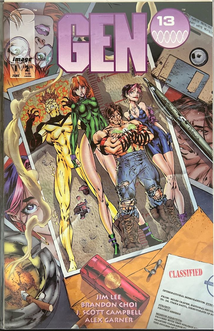 Gen 13, #013, (Image Comics, 1995) - Direct Sales