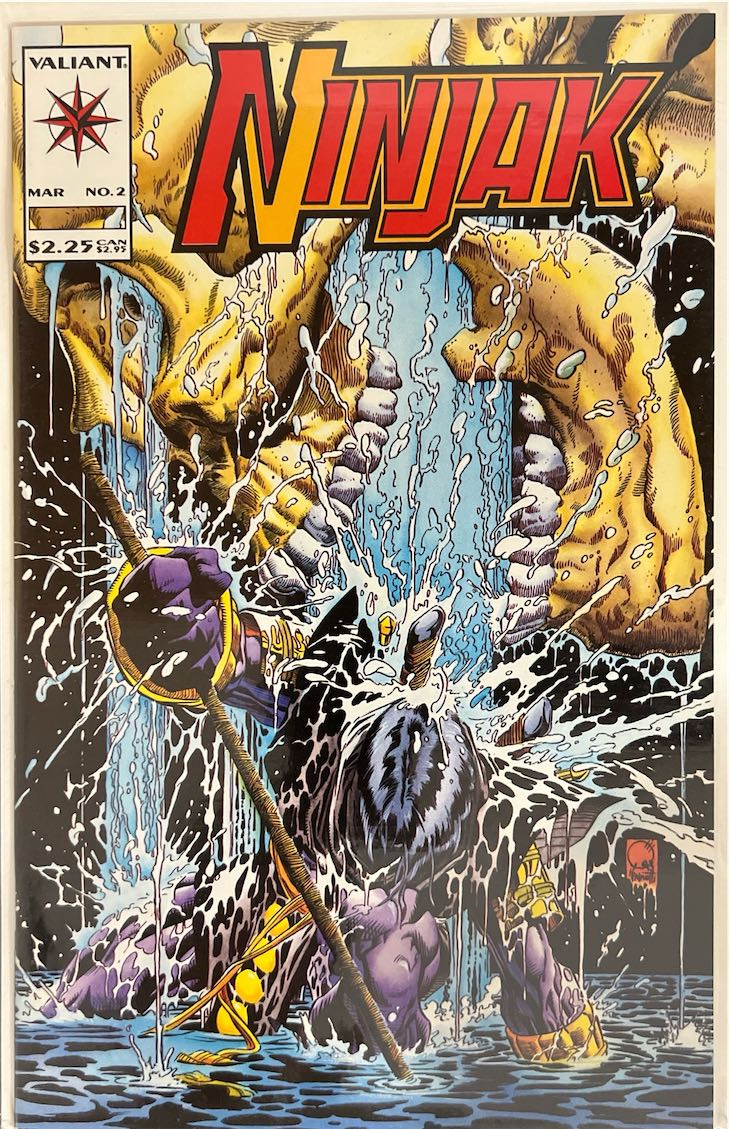Ninjak, #002 (Valiant, 1994) - Direct Sales