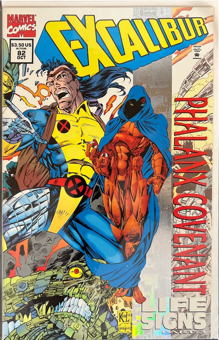 Excalibur, #082, Phalanx Covenant: Life Signs Part 2 (Marvel, 1994) - Direct Sales Edition