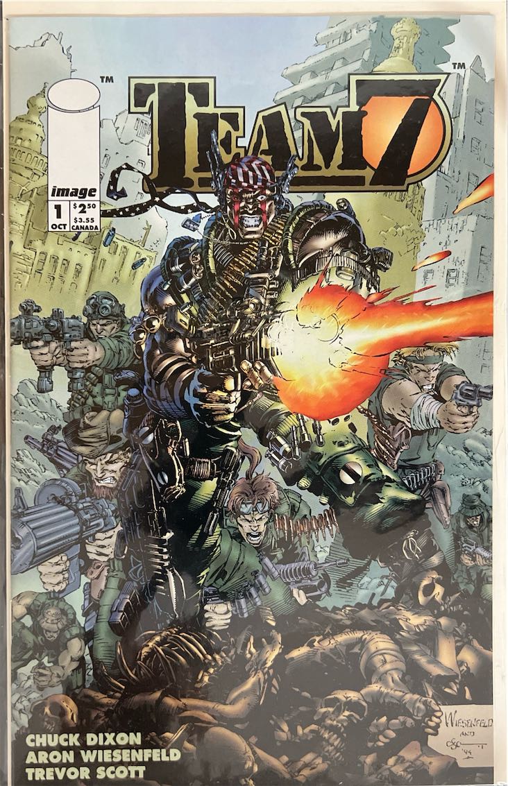 Team 7, #001, Untitled (Image Comics, 1994) - Direct Sales