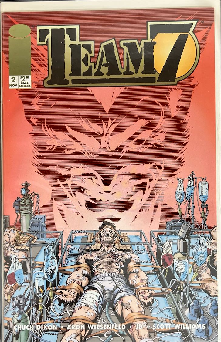 Team 7, #002, (Image Comics, 1994) - Direct Sales