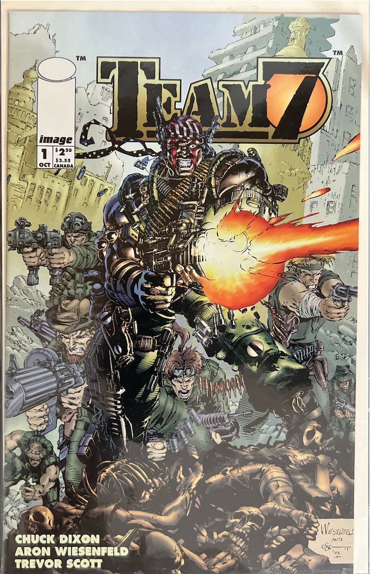 Team 7, #001, (Image Comics, 1994) - Direct Sales