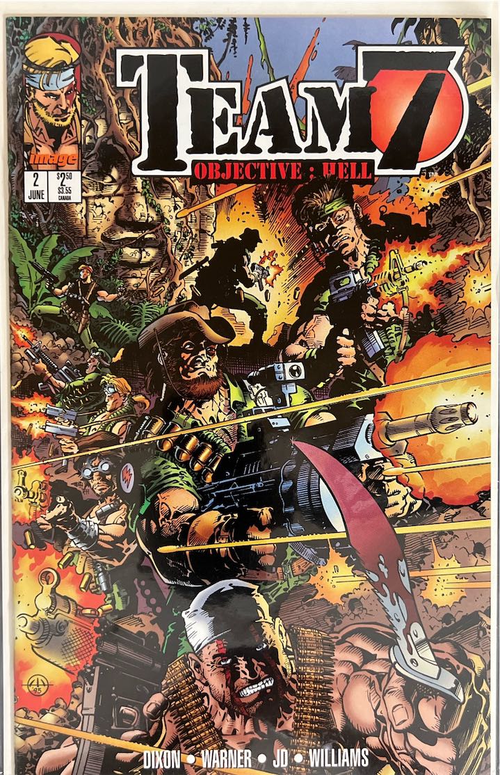 Team 7, #002, Objective: Hell (Image, 1995) - Direct Sales