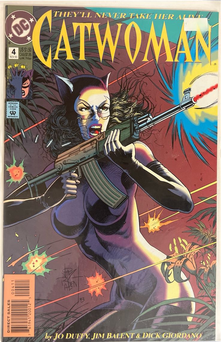 Catwoman, #004 (DC Comics, 1993) - Direct Sales