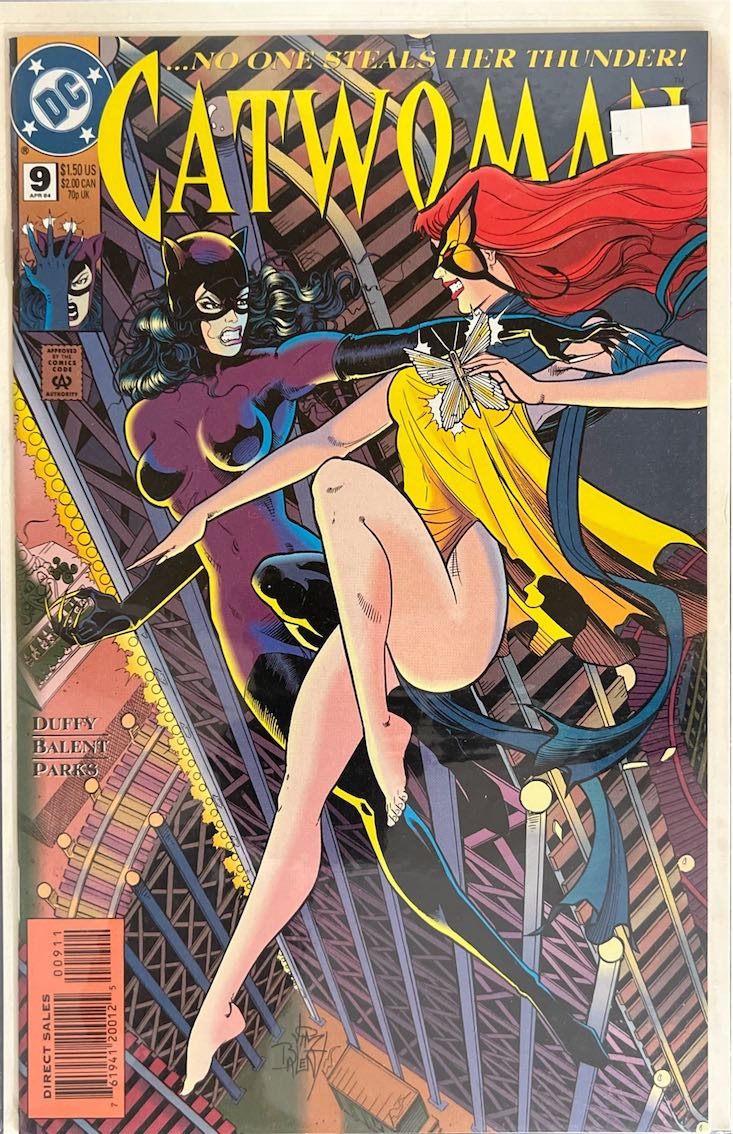 Catwoman, #009, No One Steals Her Thunder! (DC Comics, 1994) - Direct Sales