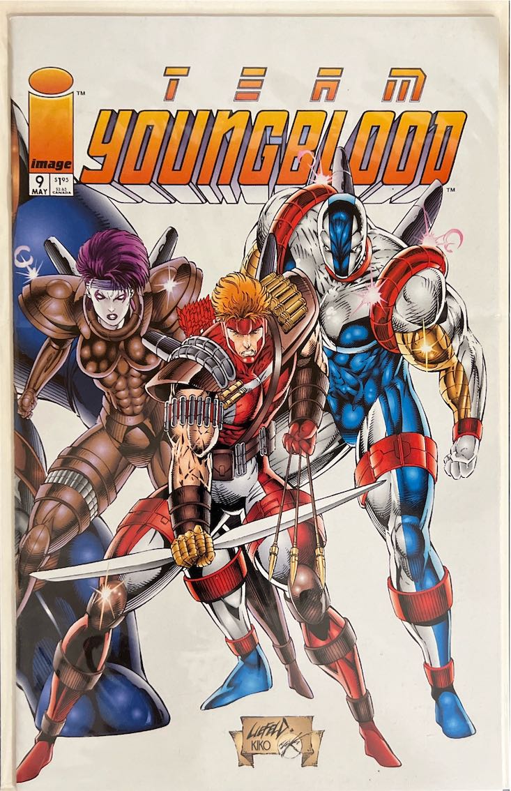 Team Youngblood, #009, (Image, 1993) - Direct Sales