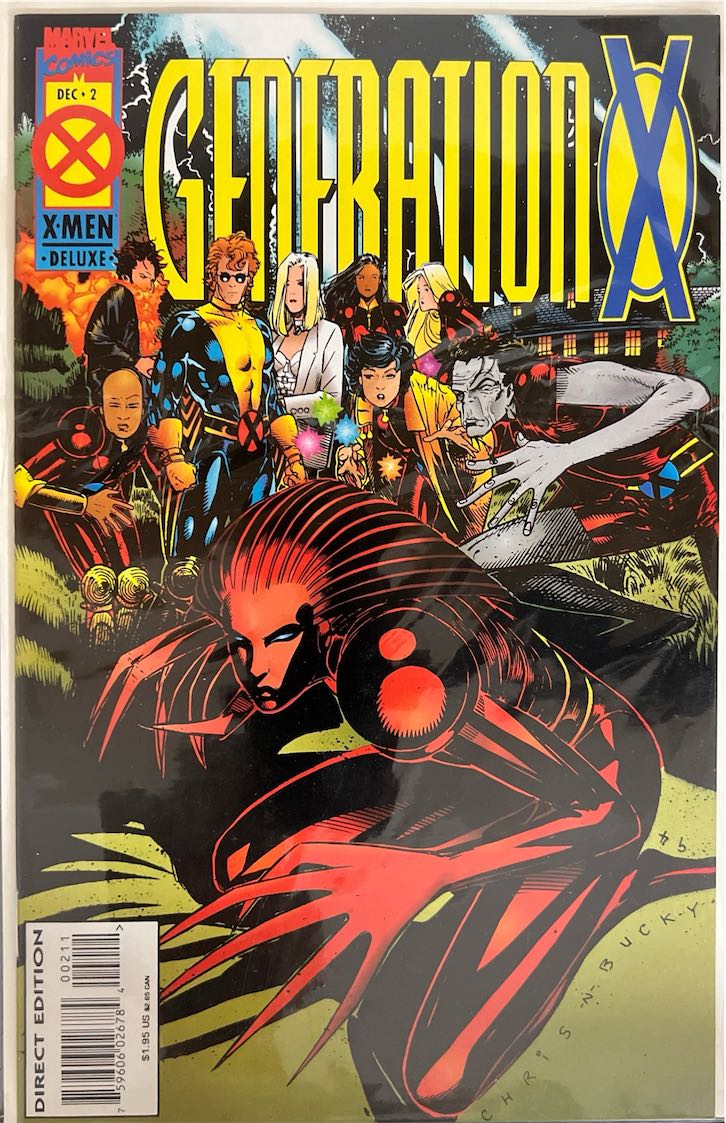 Generation X, #002 (Marvel Comics, 1994) - Direct Edition