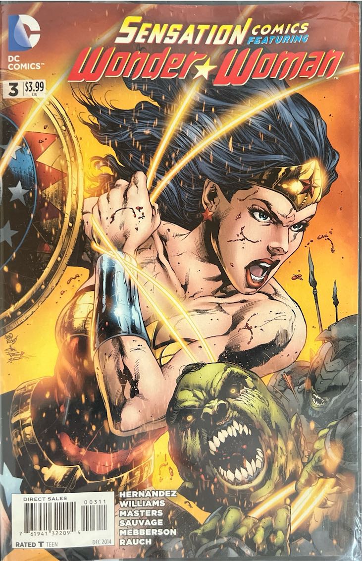 Sensation Comics featuring Wonder Woman, #003 (DC Comics, 2014) - Direct Sales Edition