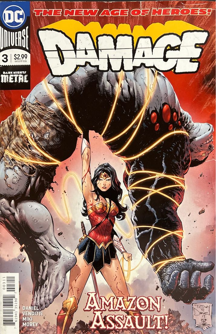 Damage, #003, Amazon Assault! (DC Comics, 2018) - Direct Edition