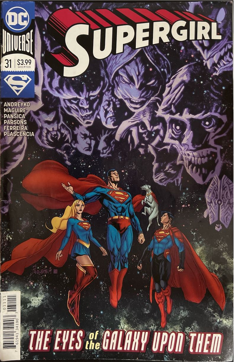 Supergirl, #031, The Eyes of the Galaxy Upon Them (DC Comics, 2019) - Direct Edition