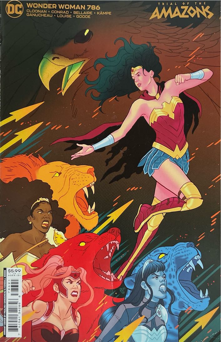 Wonder Woman, #786, Trial of the Amazons (DC Comics, 2023) - Direct Sales