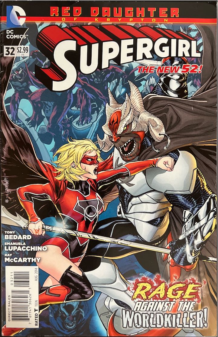 Supergirl, #032, Red Daughter of Krypton (DC Comics, 2014) - Direct Sales