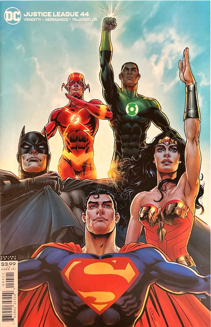 Justice League, #044, (DC Comics, 2020) - Variant Cover