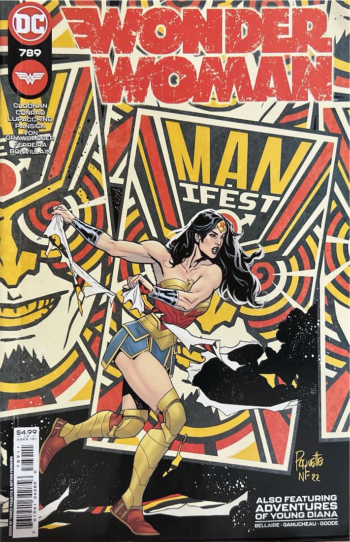Wonder Woman, #789, Manifest (DC Comics, 2022) - Direct Sales