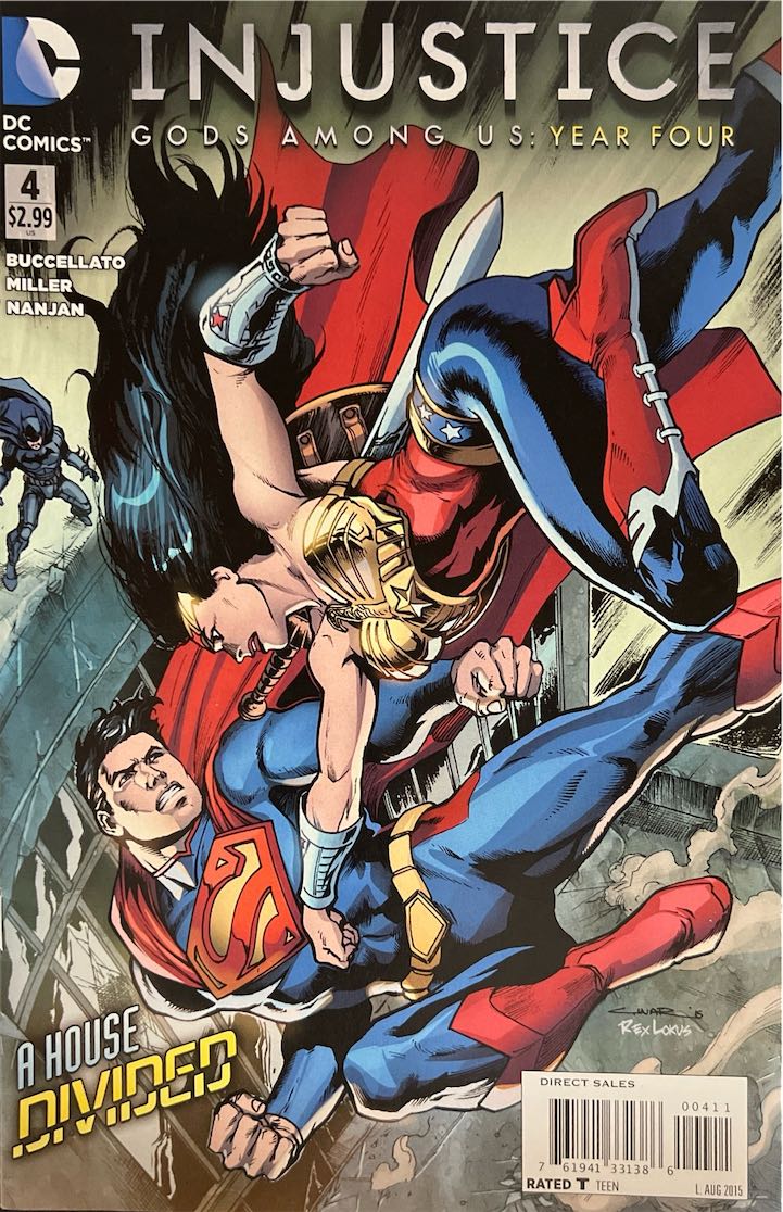 Injustice: Gods Among Us: Year Four, #004, A House Divided (DC Comics, 2015) - Direct Sales