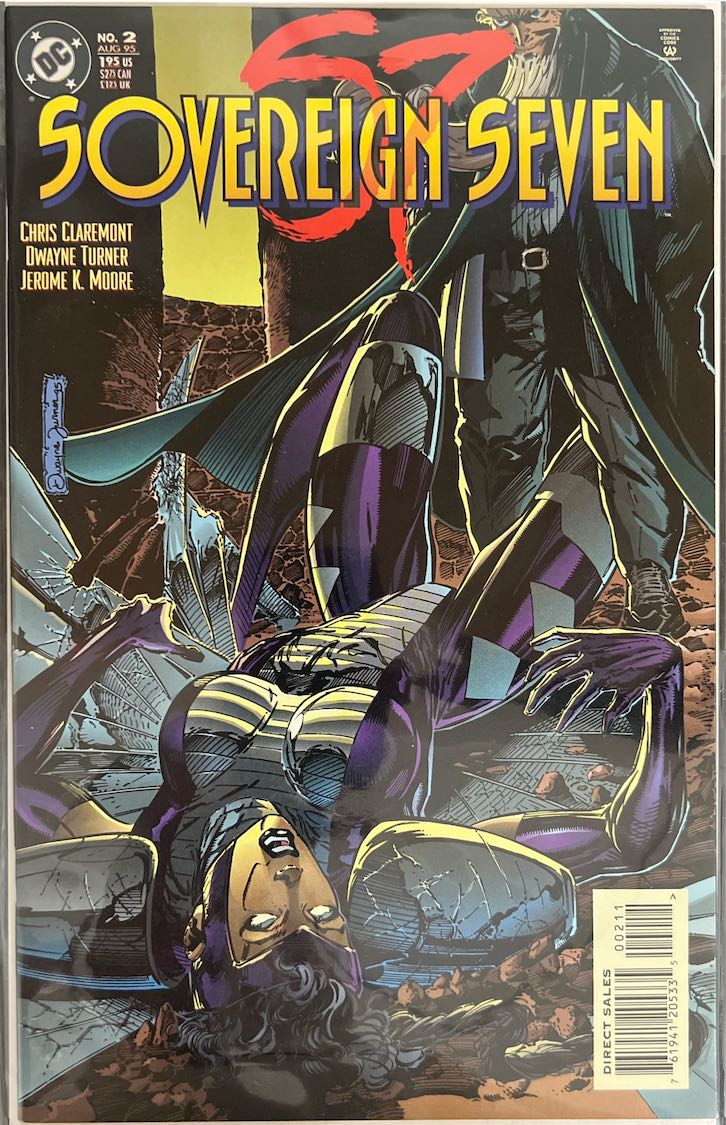 Sovereign Seven, #002, (DC Comics, 1995) - Direct Sales