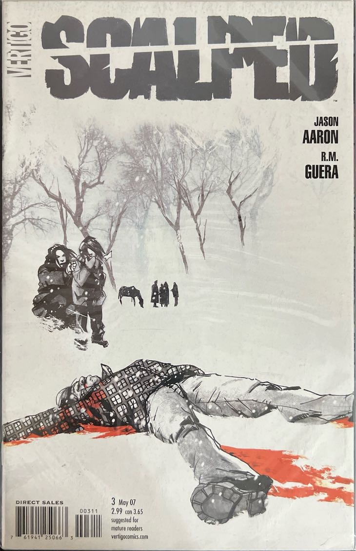 Scalped, #003 (Vertigo Comics, 2007) - Direct Sales