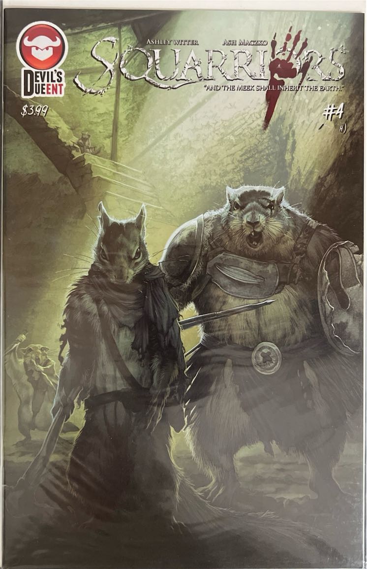 Squarriors, #004, "And the meek shall inherit the Earth" (Devil's Due/1First Comics, 2015) - Direct Sales Edition
