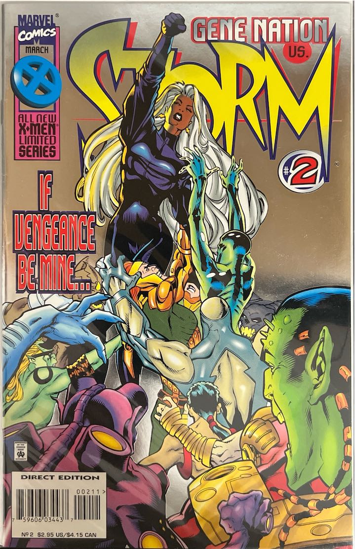 Storm, #002, Gene Nation vs. Storm (Marvel, 1996) - Direct Edition