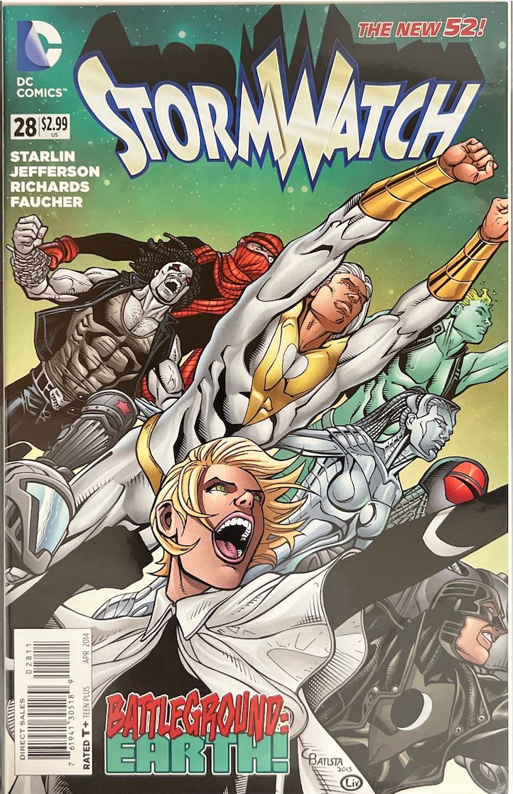 StormWatch, #028, Battleground: Earth! (DC Comics, 2014) - Direct Sales