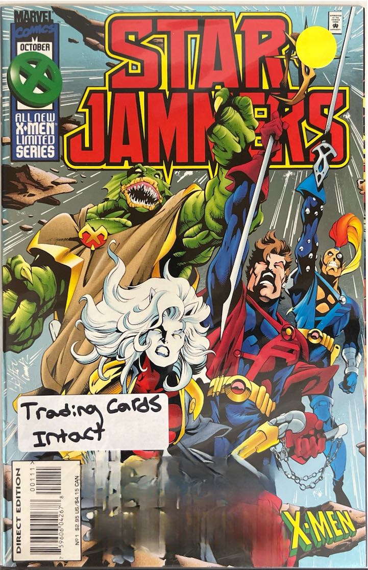 Star Jammers, #001, (Marvel Comics, 1990s) - Direct Edition