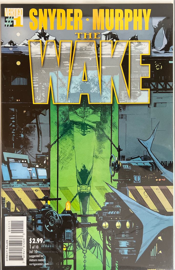 The Wake, #001, (Vertigo Comics, 2013) - Direct Sales
