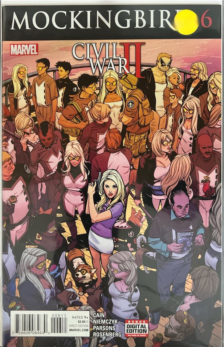 Mockingbird, #006, Civil War II (Marvel, 2016) - Direct Edition