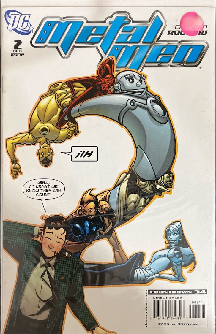 Metal Men, #002, (DC Comics, 2007) - Direct Sales
