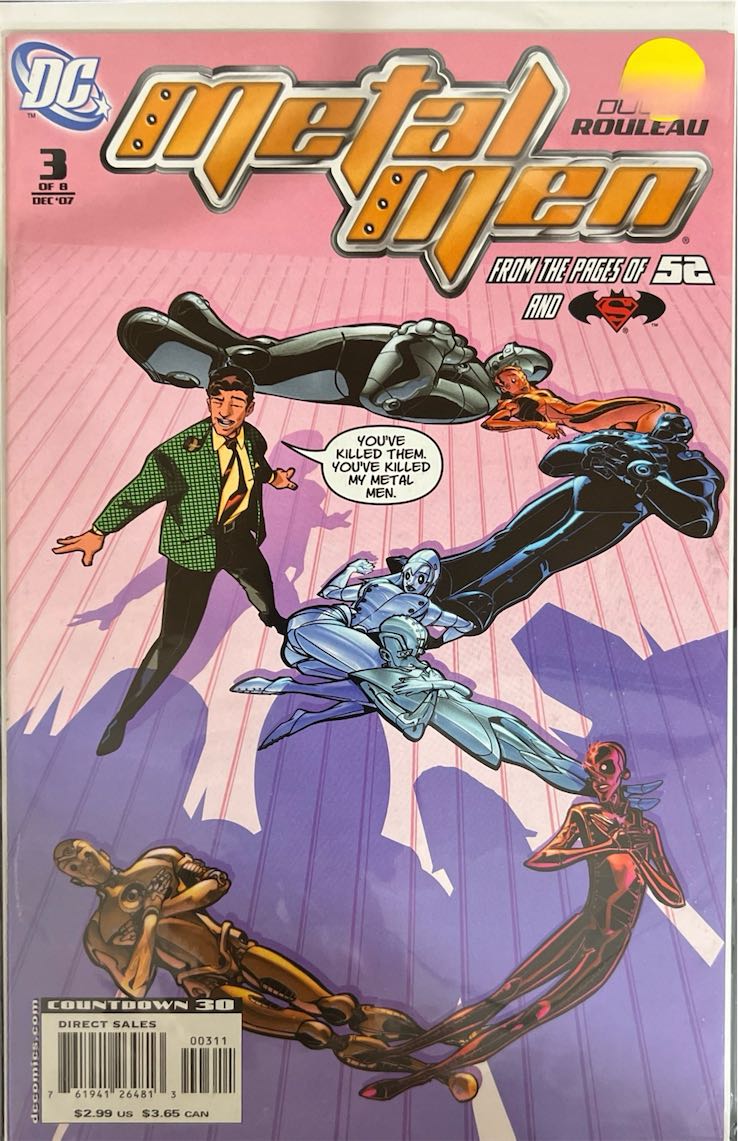 Metal Men, #003, From the Pages of 52 (DC Comics, 2007) - Direct Sales