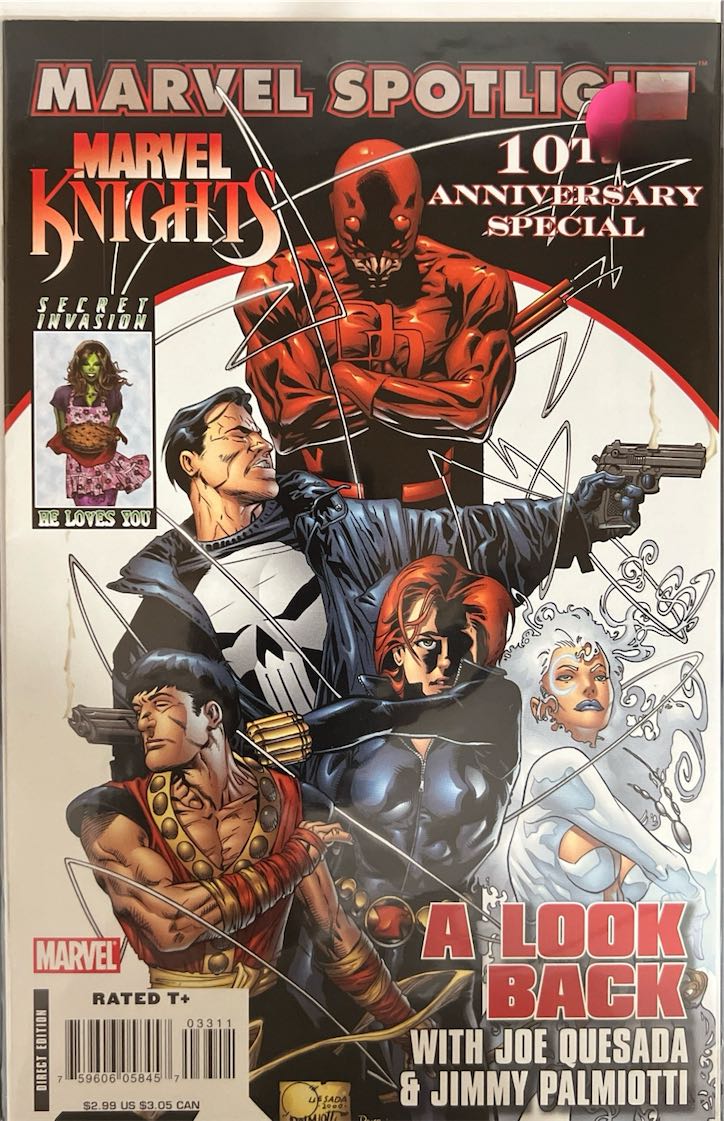 Marvel Spotlight, #033, Marvel Knights 10th Anniversary Special (Marvel, 2008) - Direct Edition