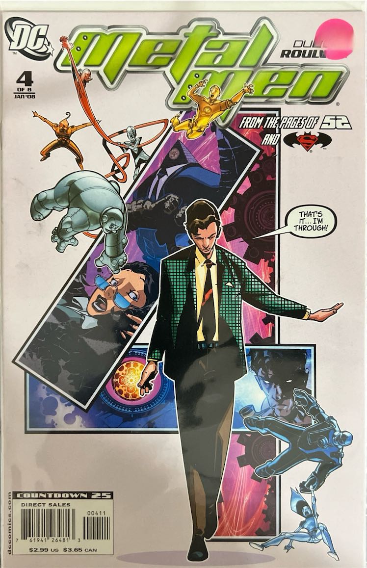 Metal Men, #004, Dun's Roulx (DC Comics, 2008) - Direct Sales