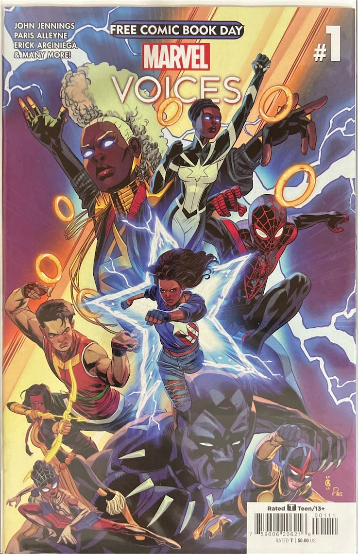 Marvel Voices, #001 (Marvel, 2021) - Free Comic Book Day Edition