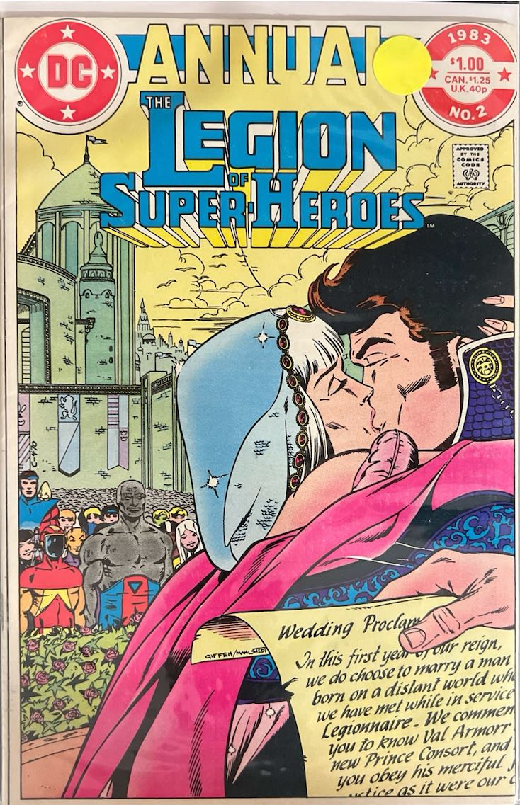Legion of Super-Heroes, Annual, #002,  (DC Comics, 1983) - Direct Edition