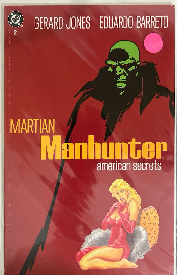 Martian Manhunter, #002, American Secrets (DC Comics, 1992) - Direct Sales