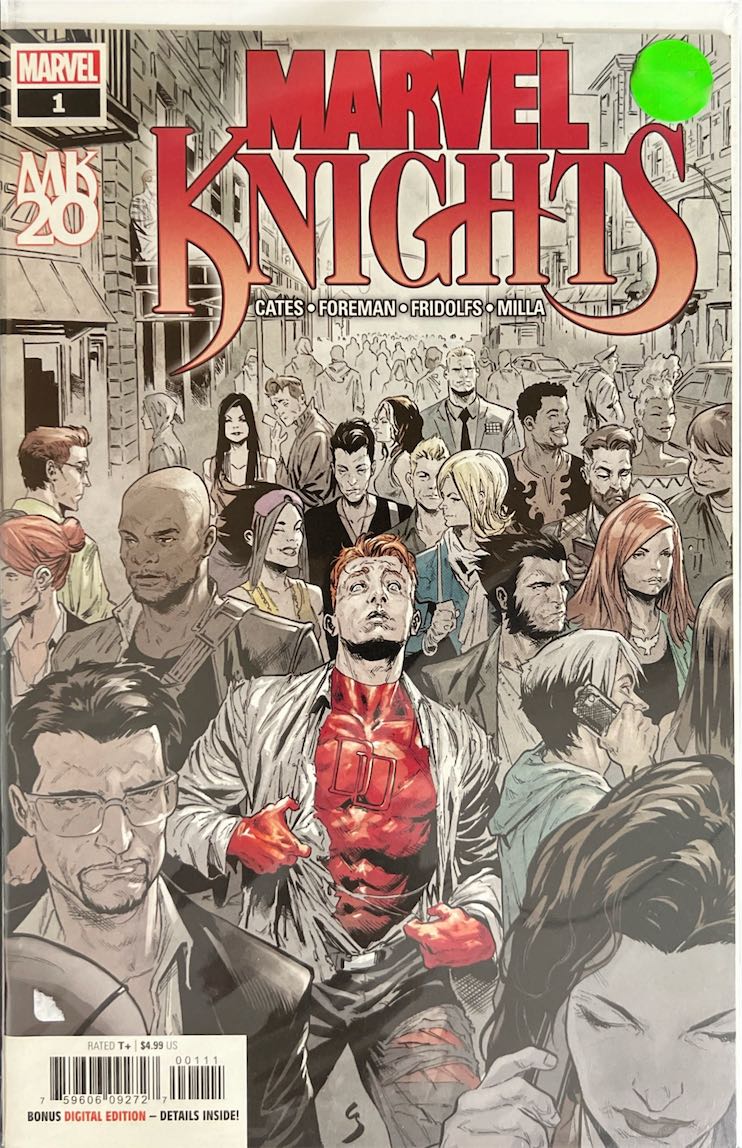 Marvel Knights, #001, (Marvel, 2018) - Direct Sales Edition
