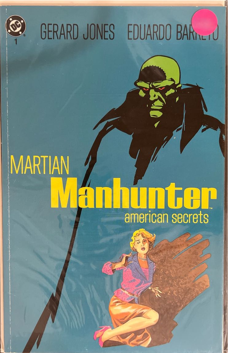 Martian Manhunter, #001, American Secrets (DC Comics, 1992) - Direct Sales