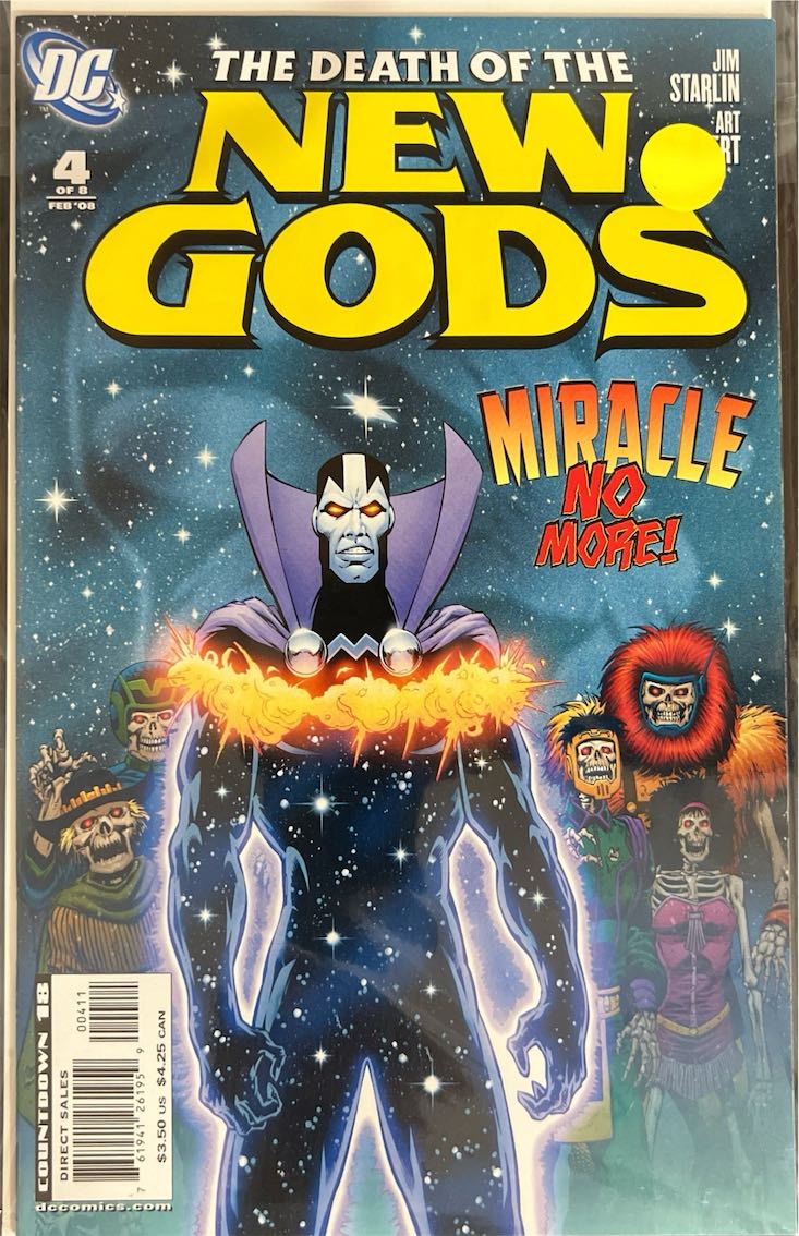 The Death of The New Gods, #004, Miracle No More! (DC Comics, 2008) - Direct Sales