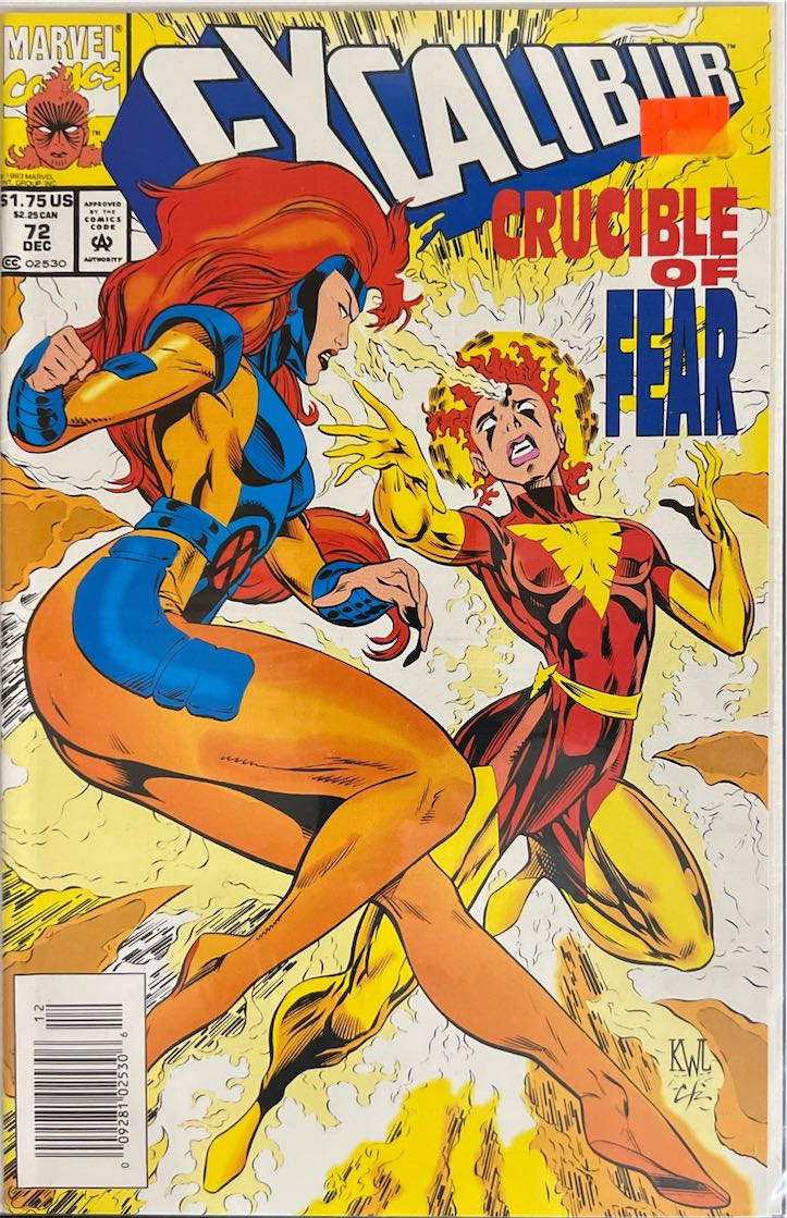 Excalibur, #072, Crucible of Fear (Marvel Comics, 1993) - Direct Sales