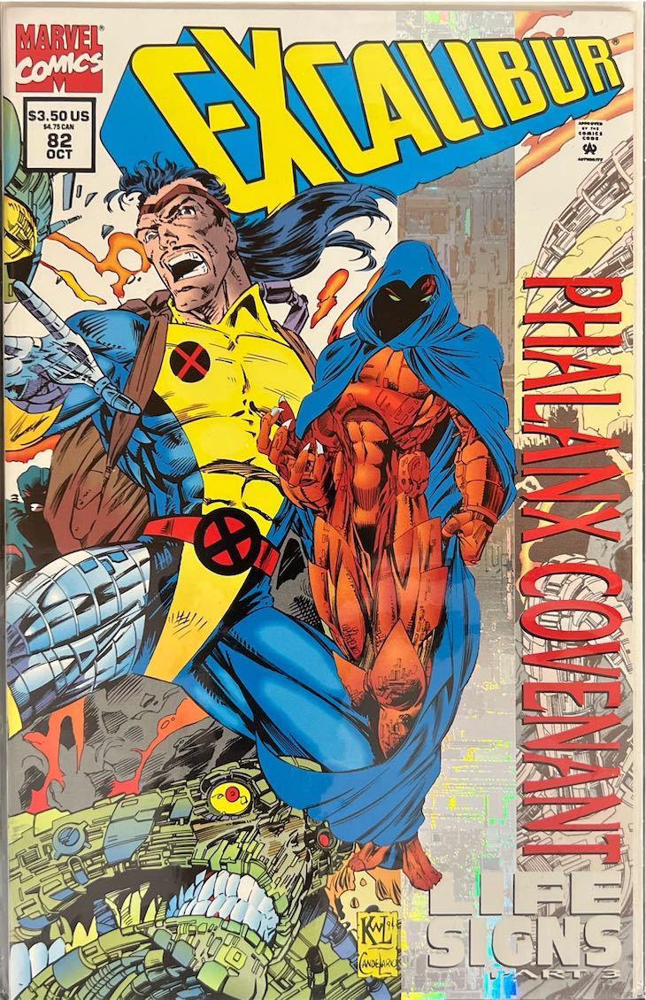 Excalibur, #082, Phalanx Covenant (Marvel Comics, 1994) - Direct Sales