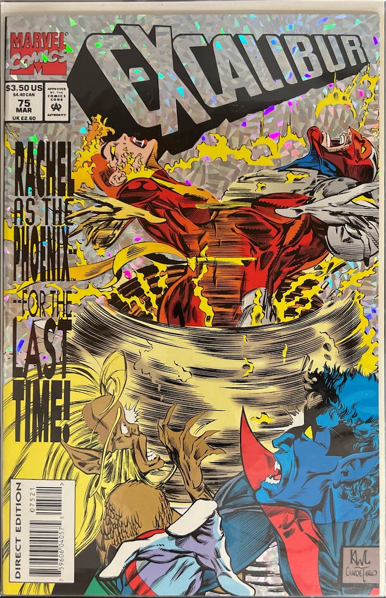 Excalibur, #075, Rachel as the Phoenix for the Last Time! (Marvel Comics, 1994) - Direct Edition