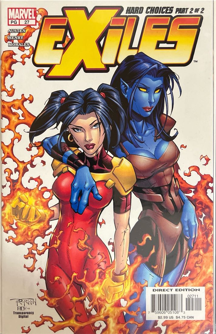 Exiles, #027, Hard Choices Part 2 of 2 (Marvel, 2003) - Direct Edition