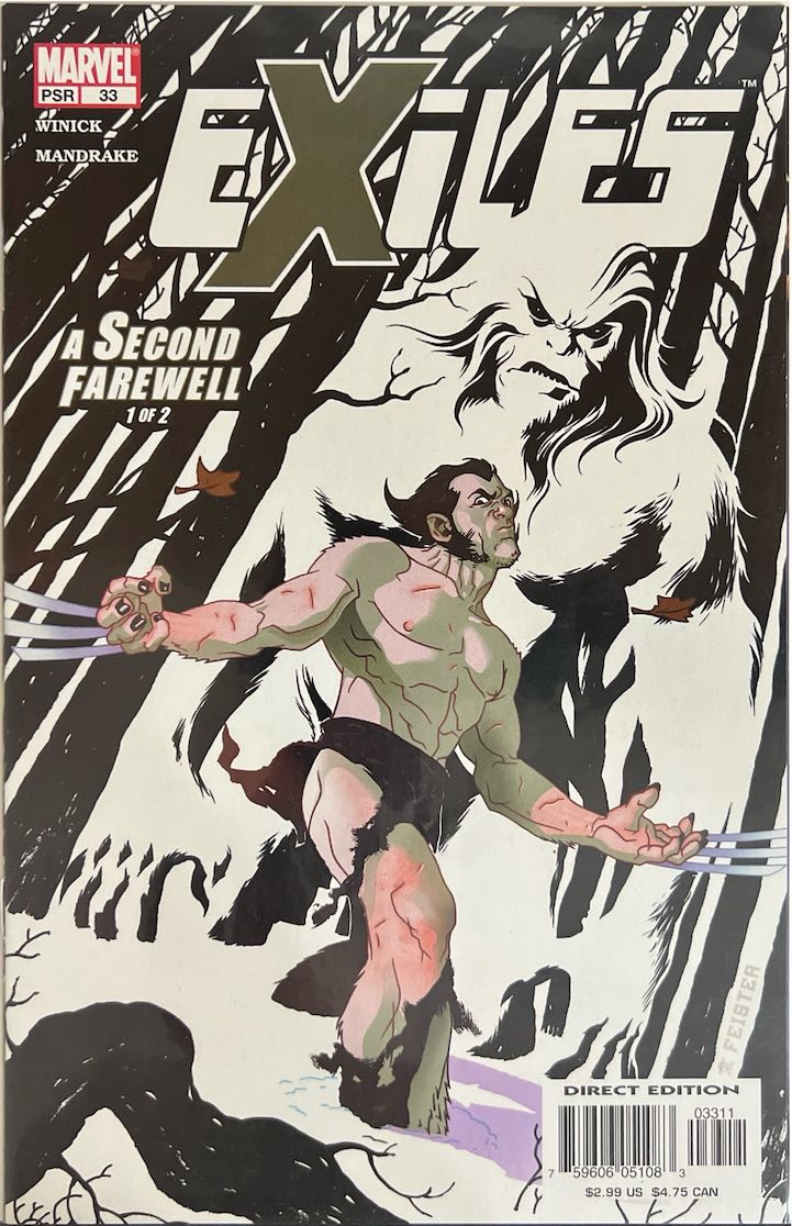 Exiles, #033, A Second Farewell (Marvel, 2003) - Direct Edition