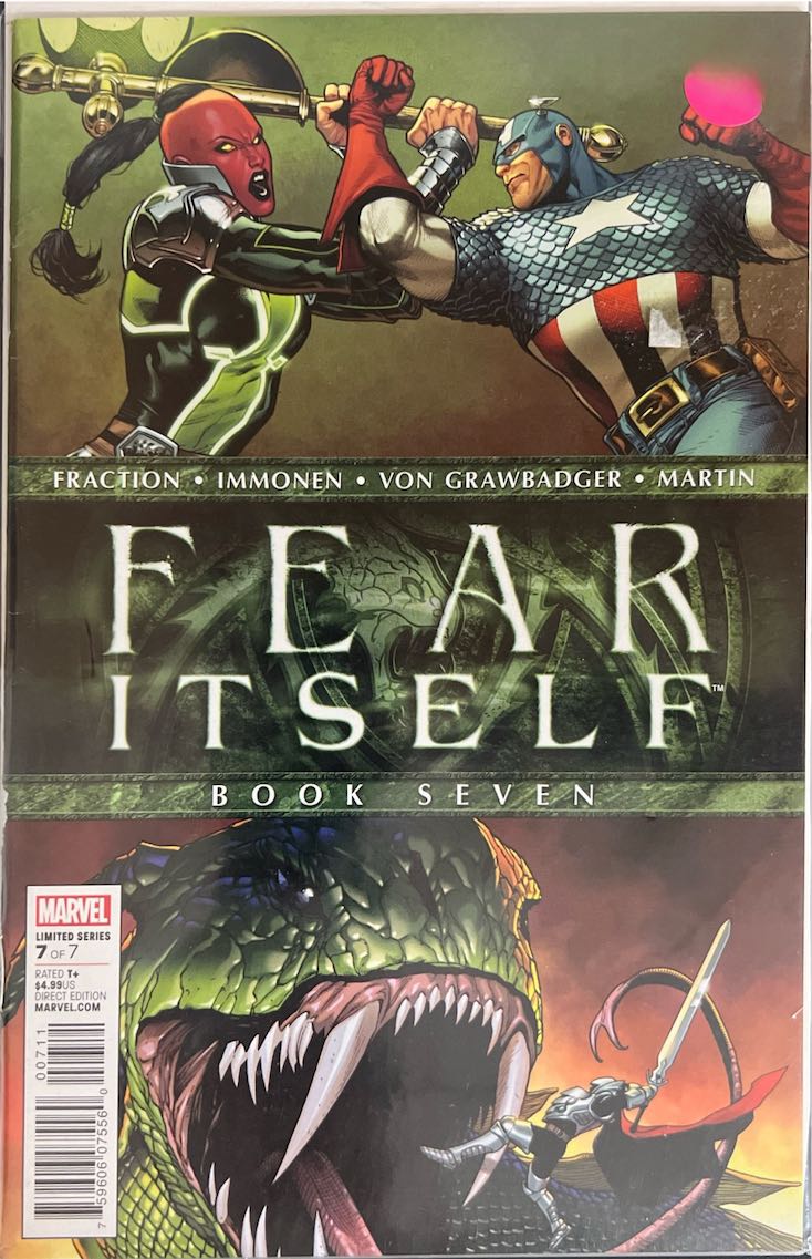 Fear Itself, #007, Book Seven (Marvel, 2011) - Direct Edition