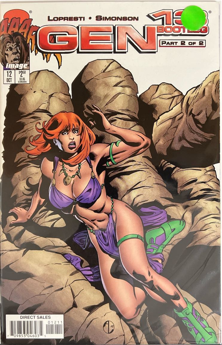 GEN 13 Bootleg, #012, Part 2 of 2 (Image, 1997) - Direct Sales