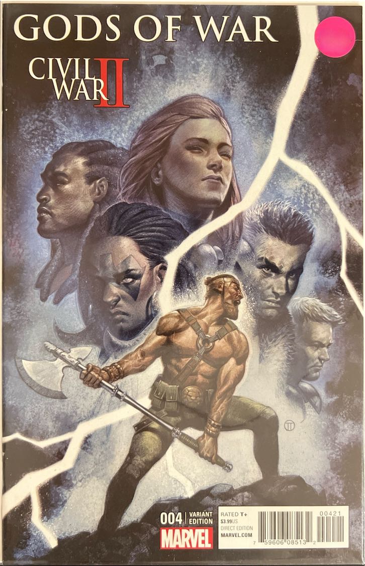Gods of War, #004, Civil War II (Marvel, 2016) - Variant Edition