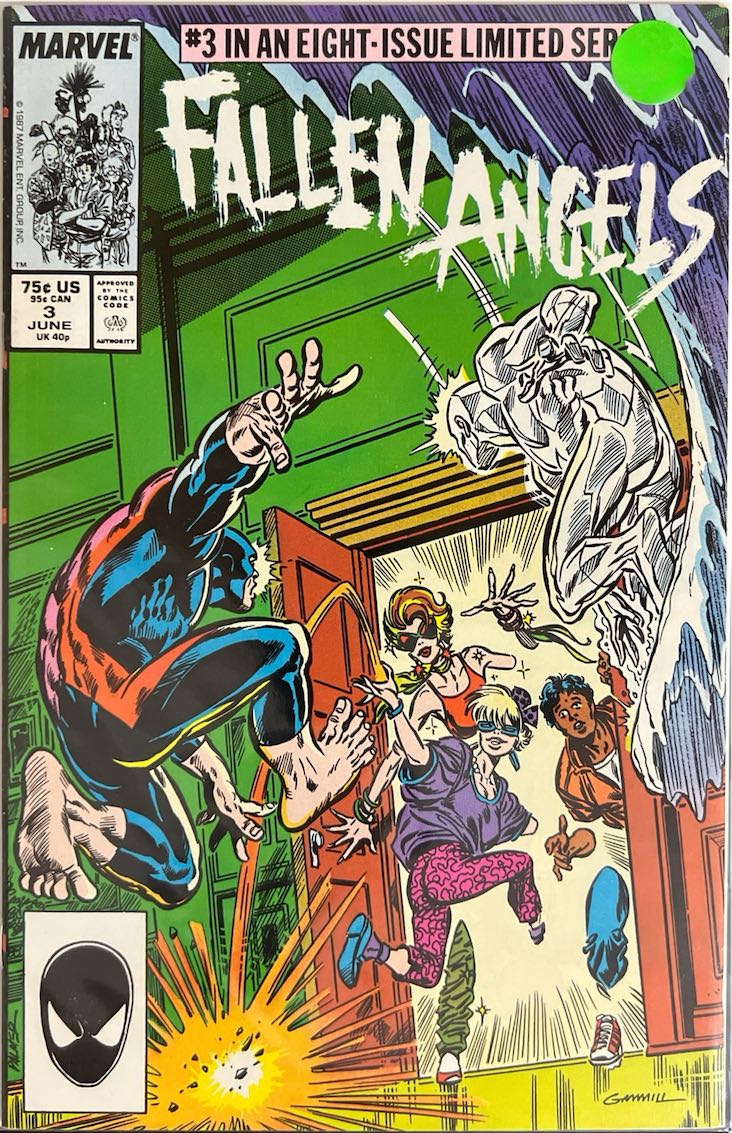 Fallen Angels, #003, "The Coconut Grove" (Marvel, 1987) - Direct Sales